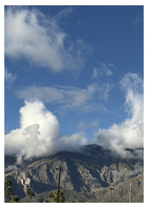 Clouds Over the Ridge – Photo Cover Notepad – 5 × 7