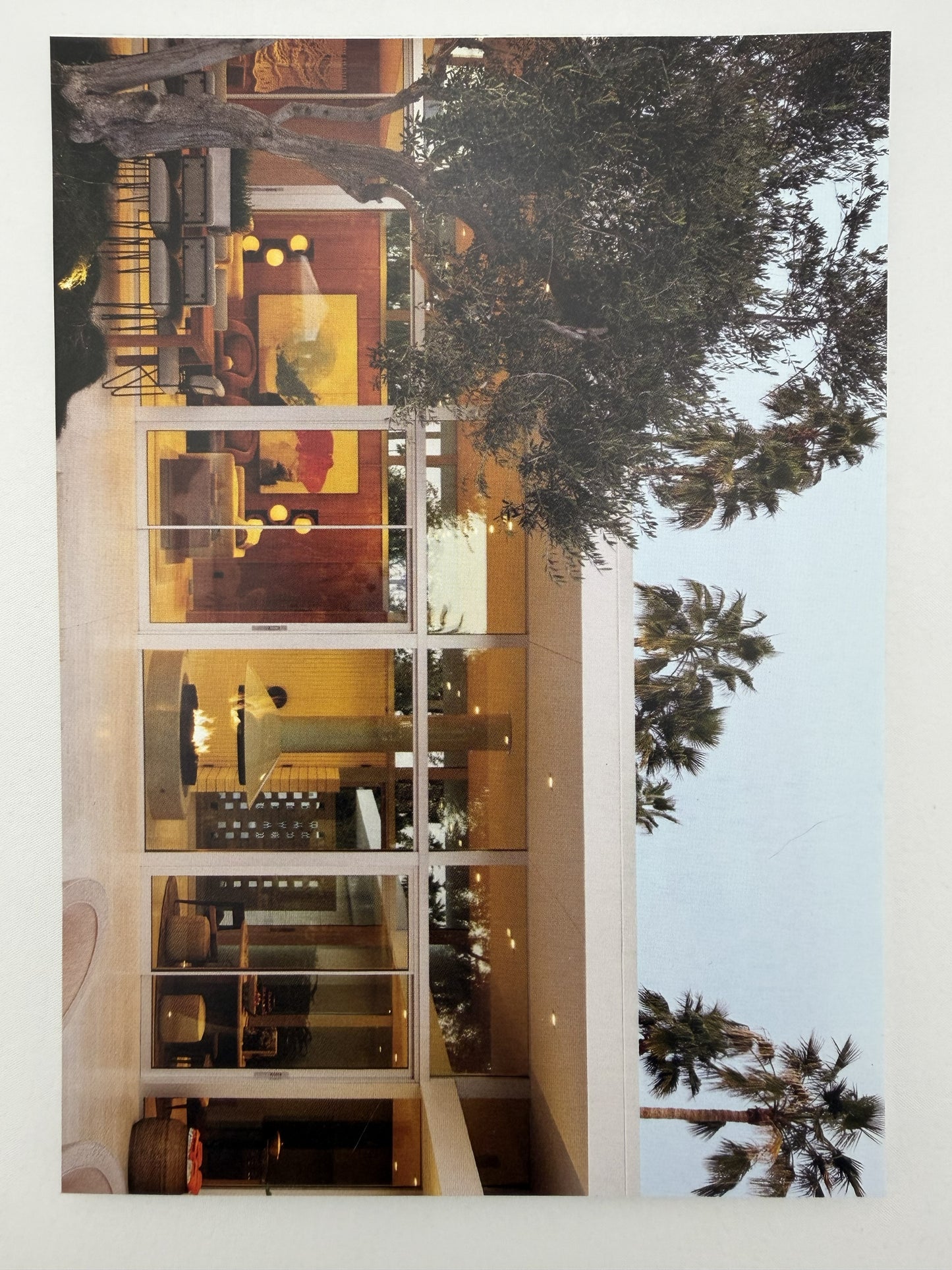 Desert Modern – One-of-a-Kind Repurposed Notepad – 7 × 5 Landscape